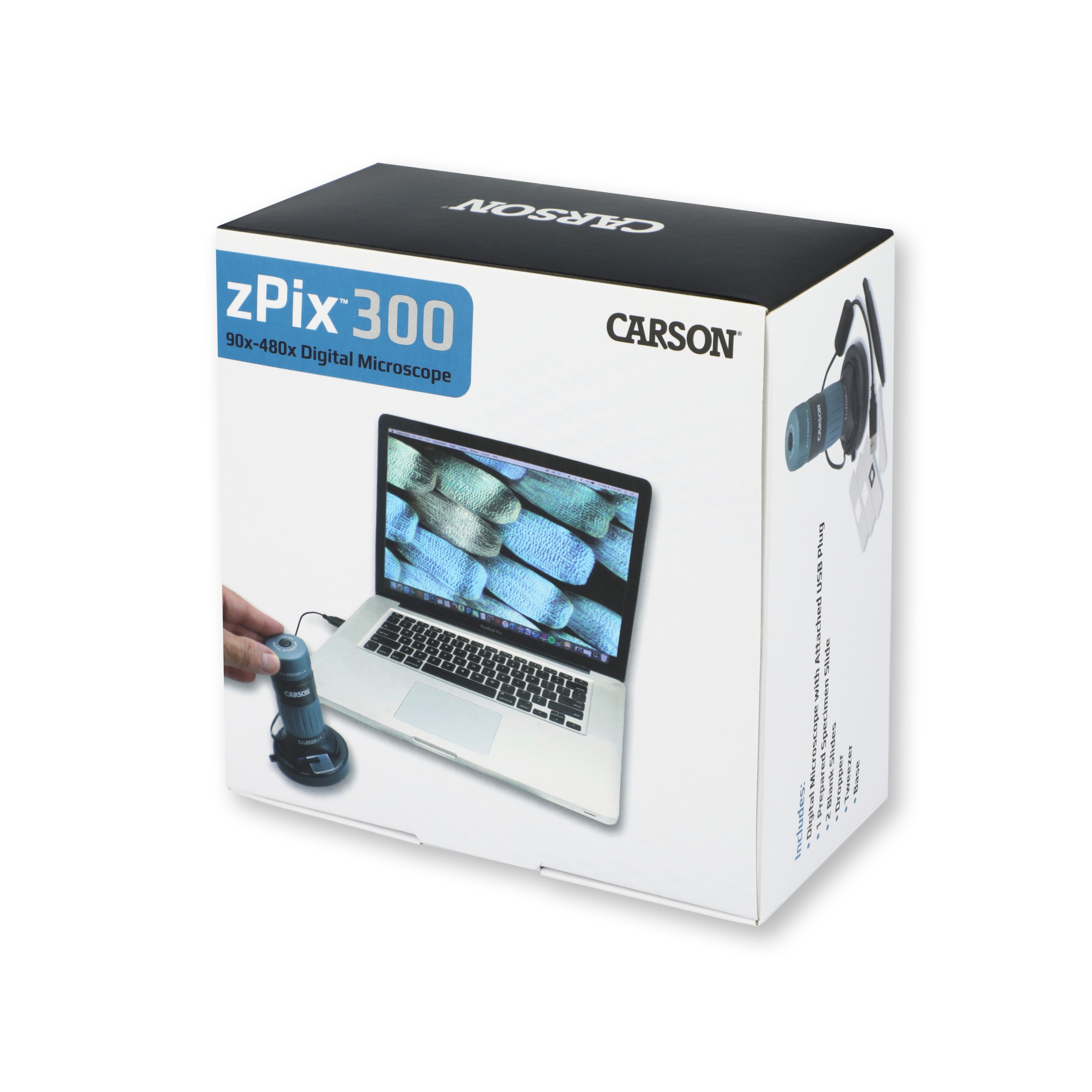 Кишеньковий мікроскоп Carson zPix 300 86-457x