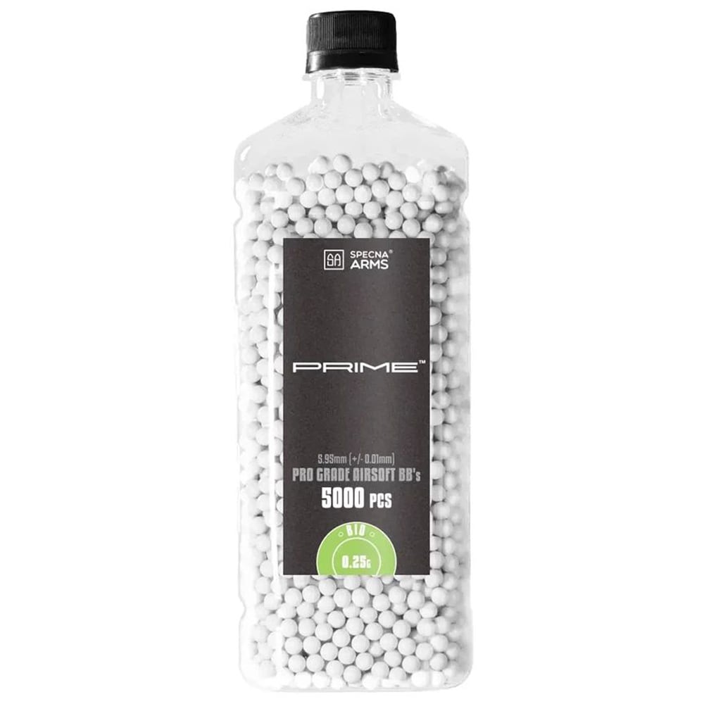 Кулі ASG Specna Arms Prime Bio 0,25 г 5000 шт - White