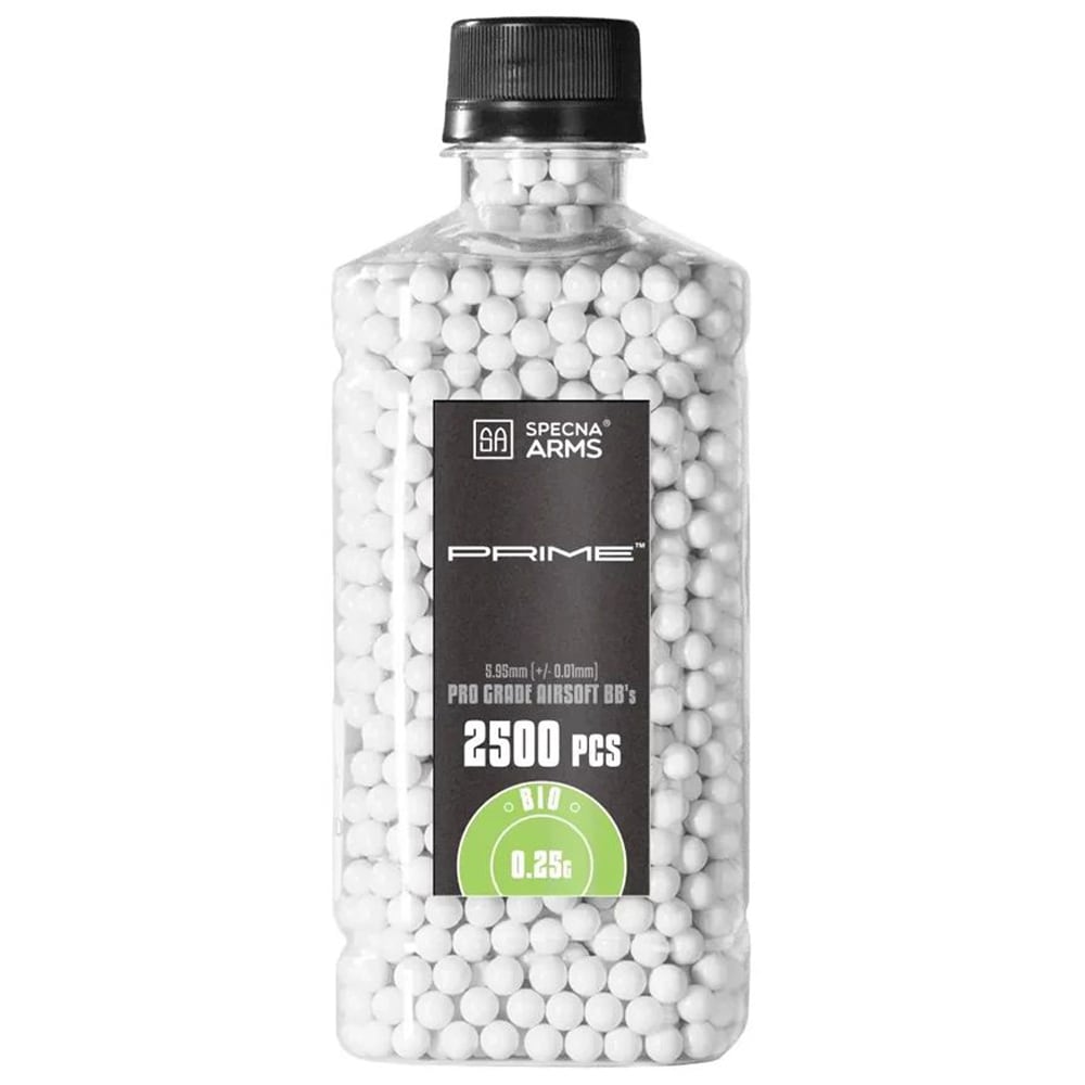 Кулі ASG Specna Arms Prime Bio 0,25 г 2500 шт - White