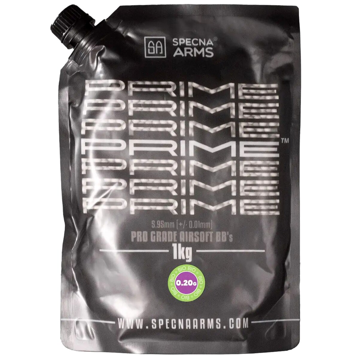 Кулі ASG Specna Arms Prime Bio 0,20 г  1 кг - White