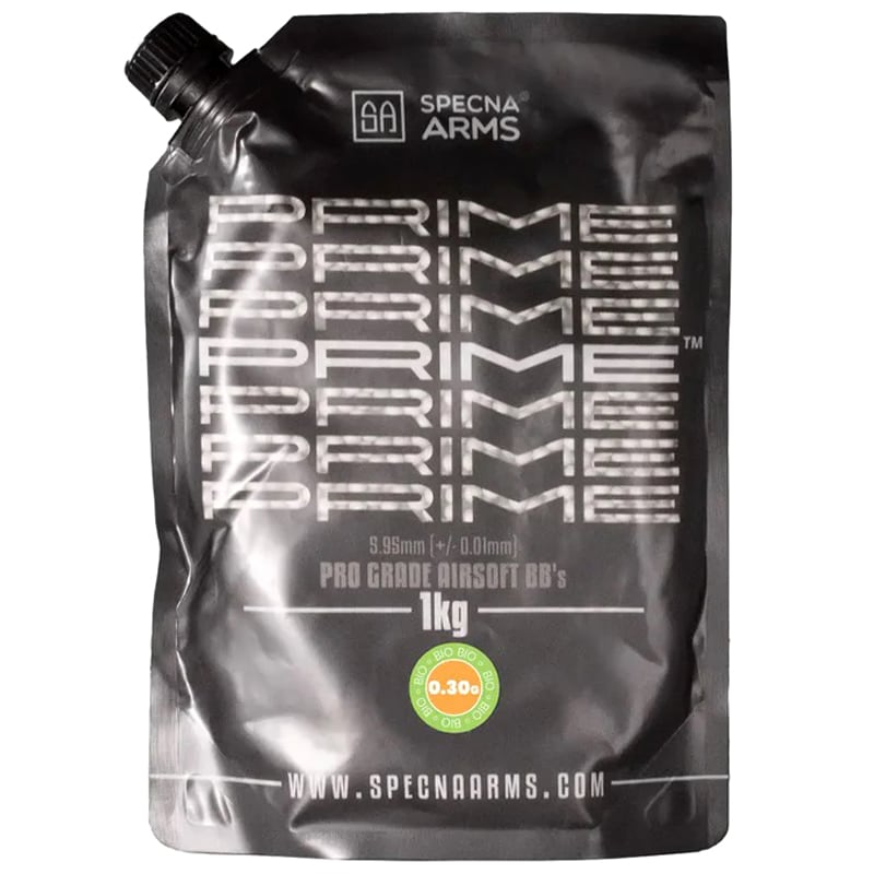 Прецизійні кулі ASG Specna Arms PRIME Bio 0,30 г 1 кг - Білі
