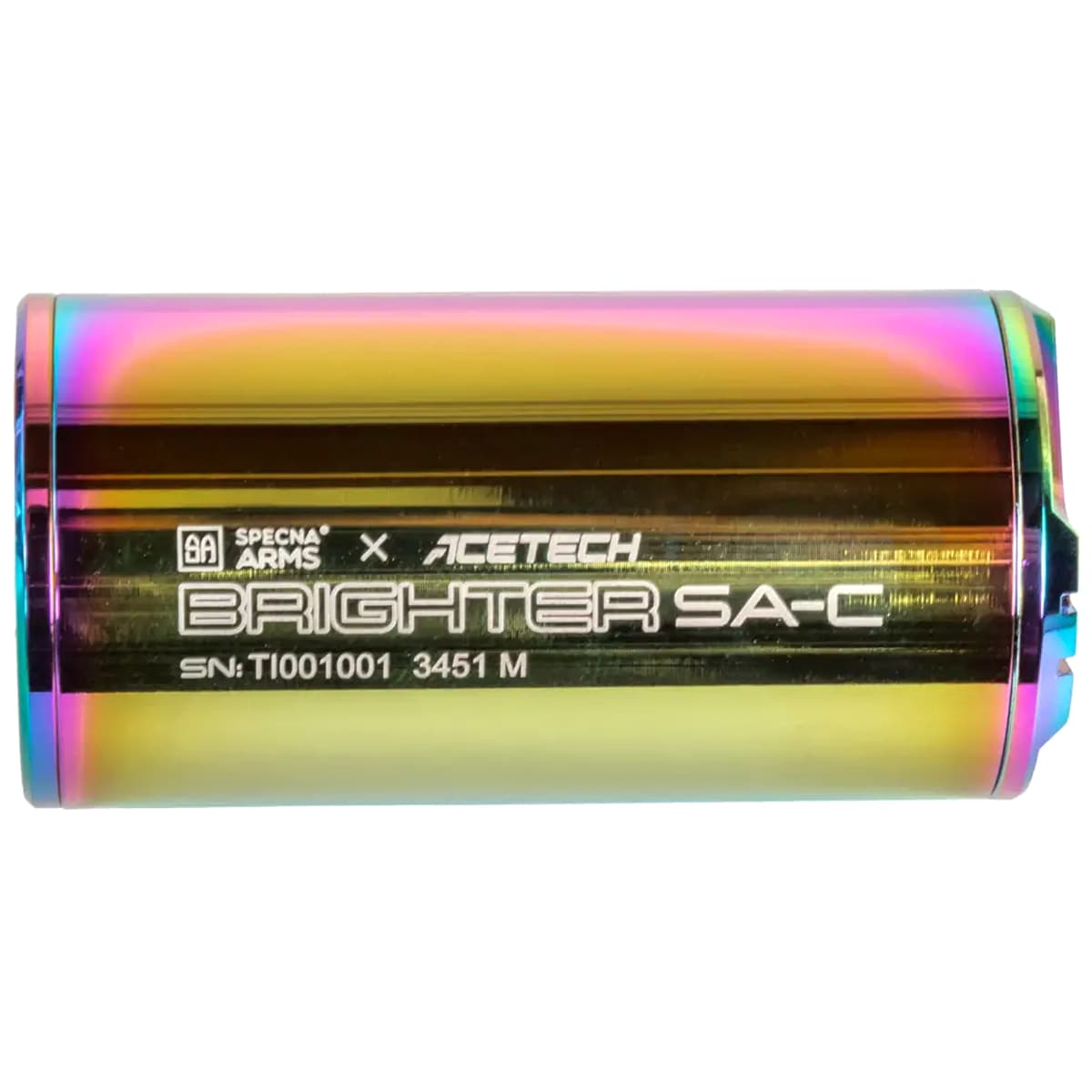 Tłumik Tracer Specna Arms x AceTech Brighter SA-C - Rainbow Gradient