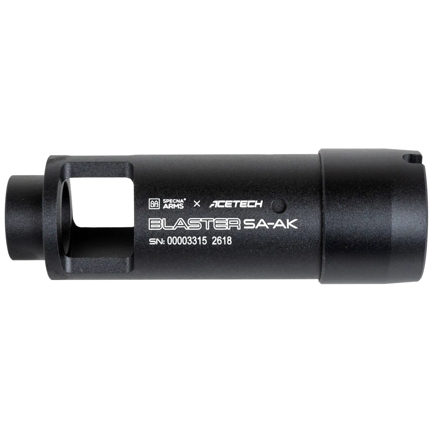 Tłumik Tracer Specna Arms x AceTech Blaster SA-AK v1 - Black