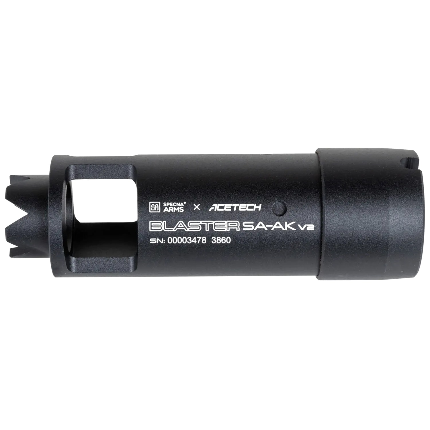 Tłumik Tracer Specna Arms x AceTech Blaster SA-AK v2 - Black
