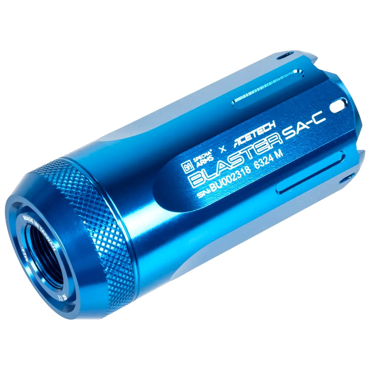 Tłumik Tracer Specna Arms x AceTech Blaster SA-C - Blue