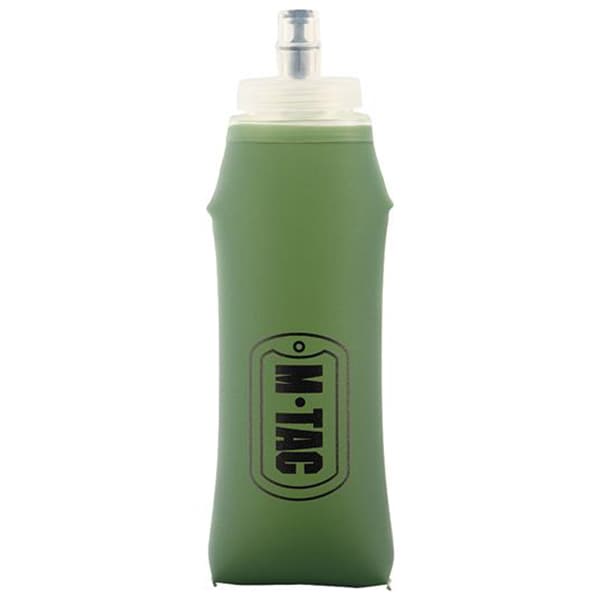 Пляшка M-Tac Softflask 600 мл - оливкова