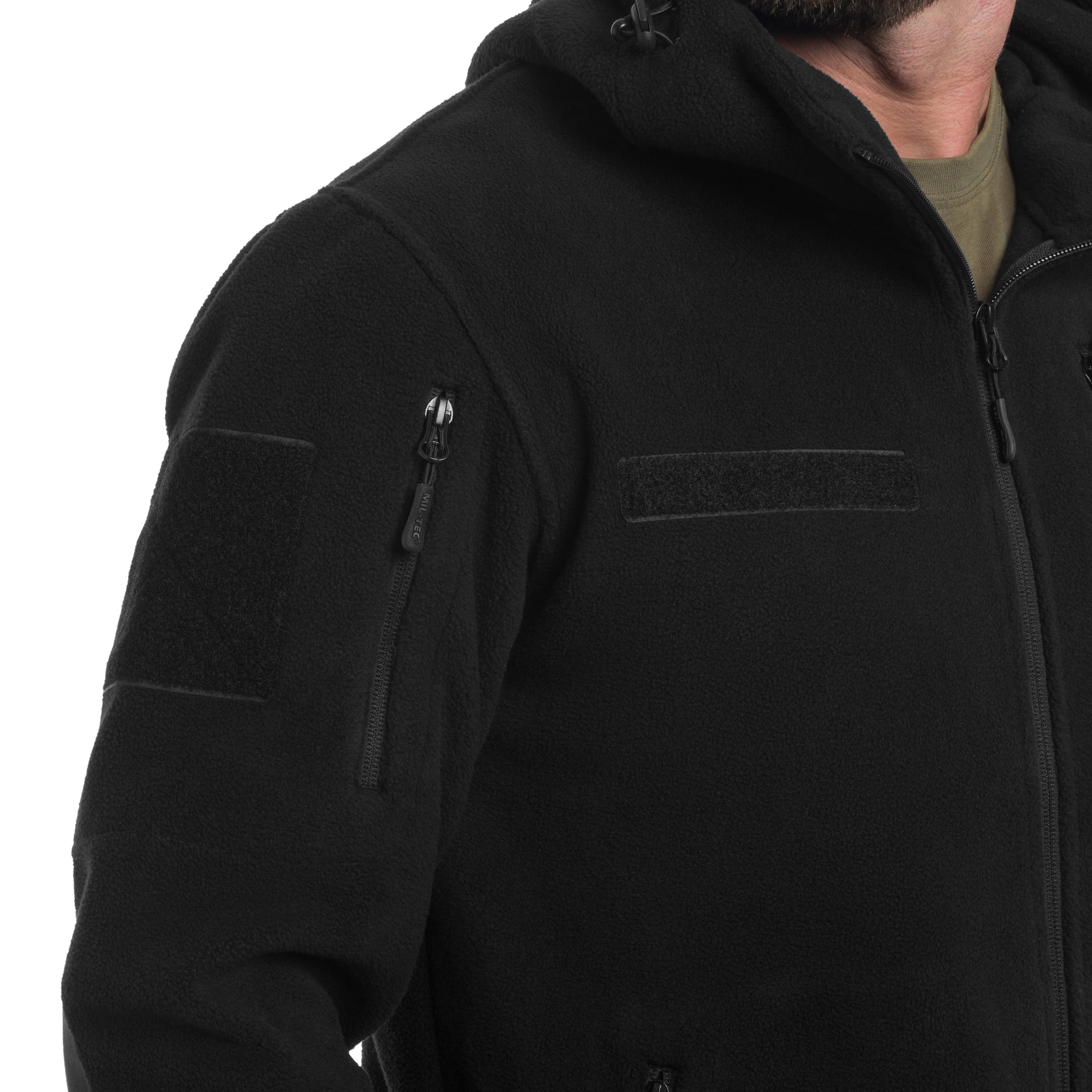 Polar Mil-Tec Cold Weather Fleece Jacket GEN.II - Black