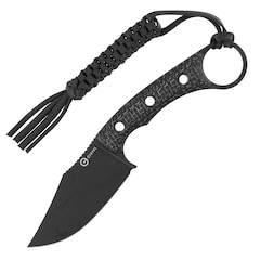 Nóż Civivi Midwatch N690 - Black Stonewashed/Black Burlap Micarta