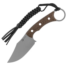 Nóż Civivi Midwatch N690 - Silver Bead Blasted/Brown Burlap Micarta