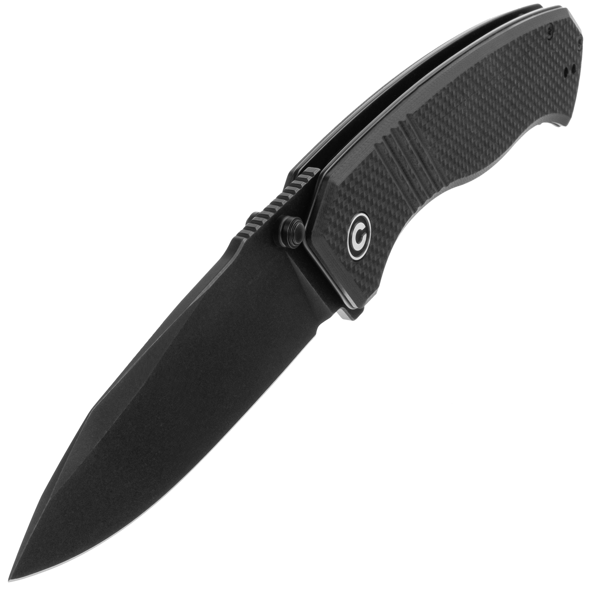 Ніж Civivi Placoid Black Stonewashed/Black Coarse G10