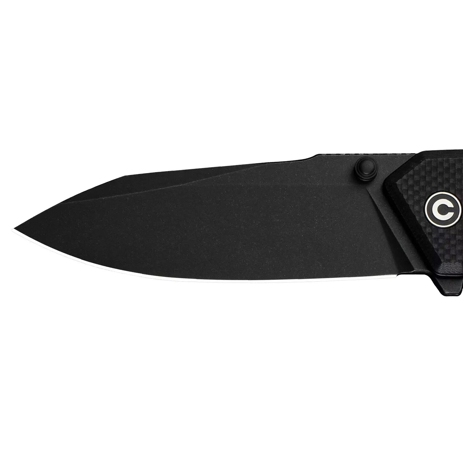Ніж Civivi Placoid Black Stonewashed/Black Coarse G10