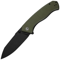 Nóż składany Civivi Placoid Black Stonewashed 14C28N G10 - OD Green