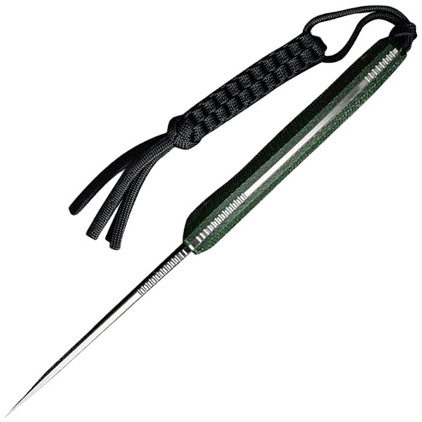 Civivi Stormridge Satin Nitro-V Canvas Micarta Knife - Green