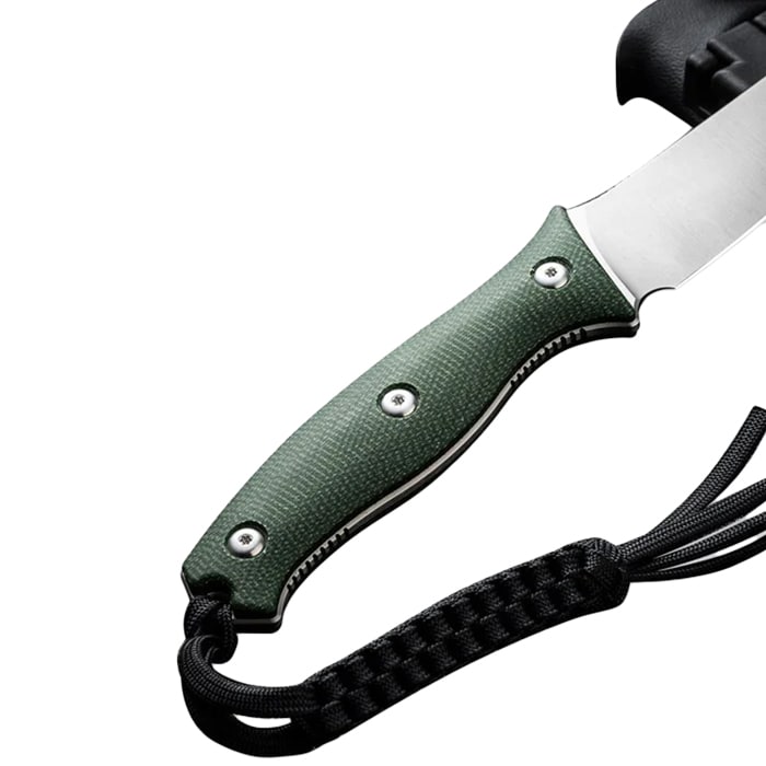 Civivi Stormridge Satin Nitro-V Canvas Micarta Knife - Green