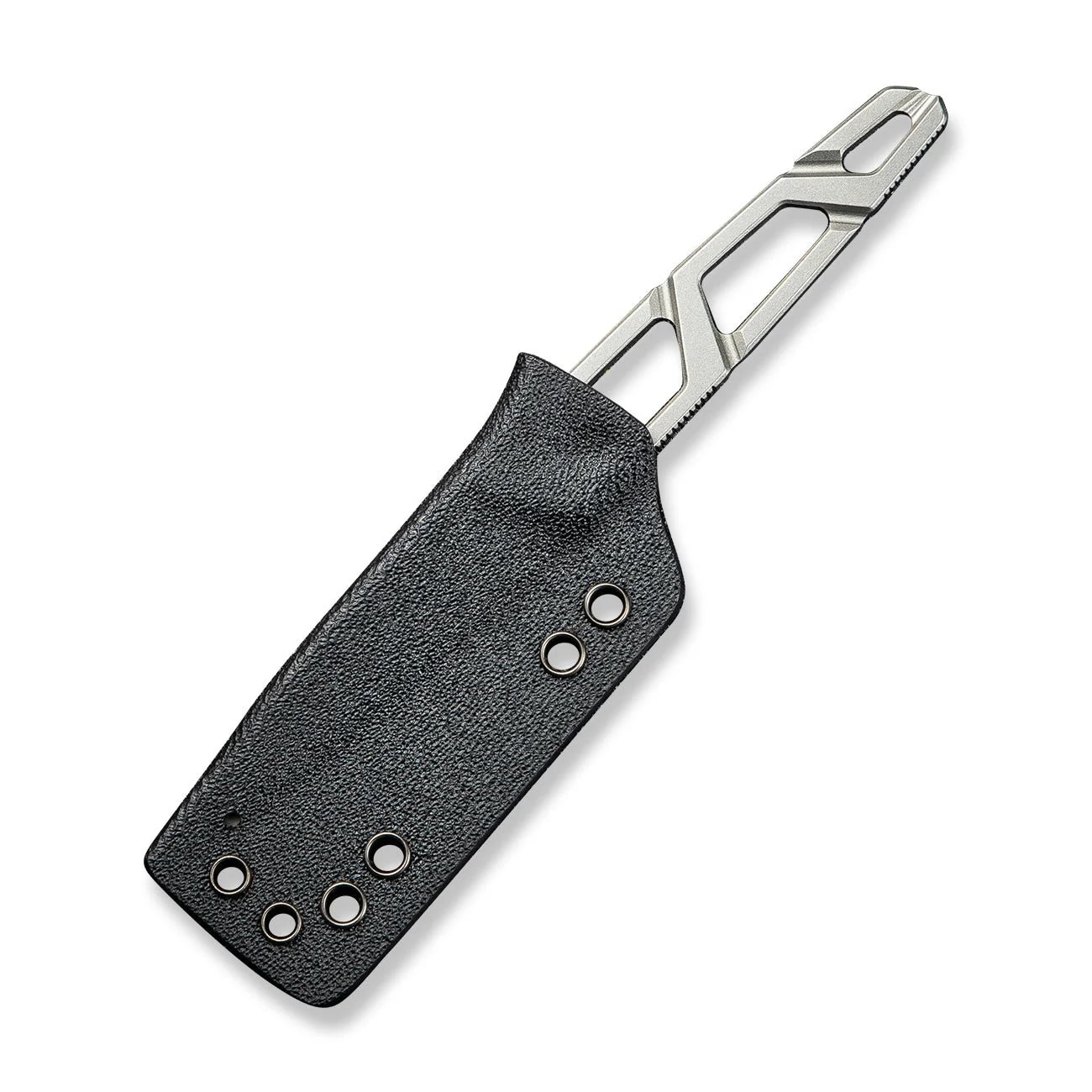 Sencut Texo Skeletonized Fixed Blade Knife - Stonewash