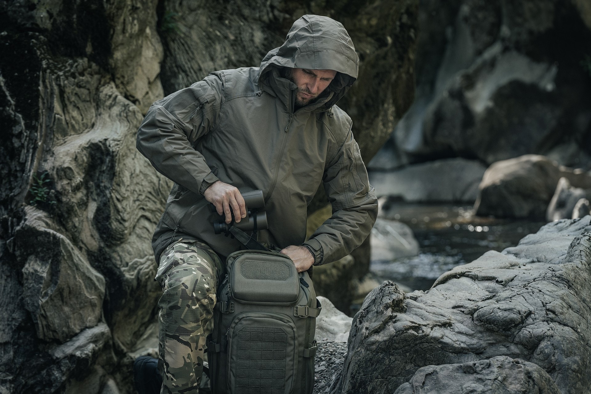 Kurtka Stoirm Primaloft - Ranger Green