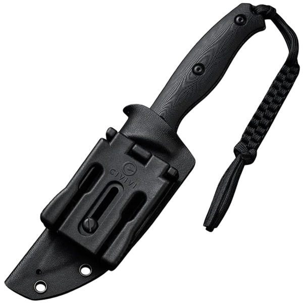 Nóż Civivi Stormridge Black Stonewashed Nitro-V G10 - Black