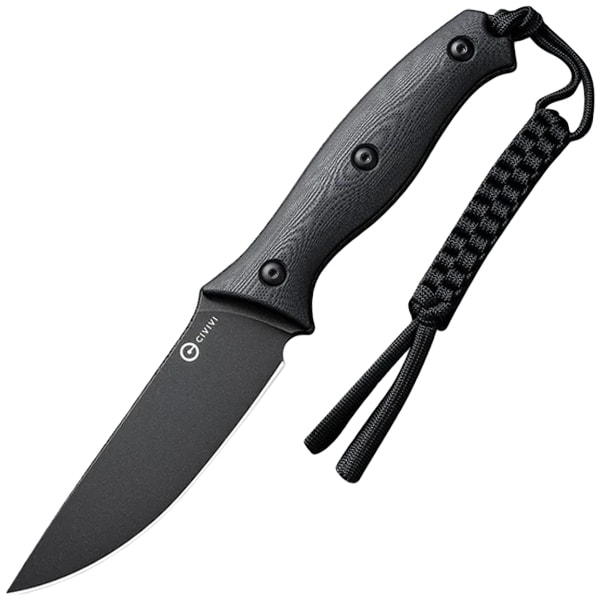 Nóż Civivi Stormridge Black Stonewashed Nitro-V G10 - Black