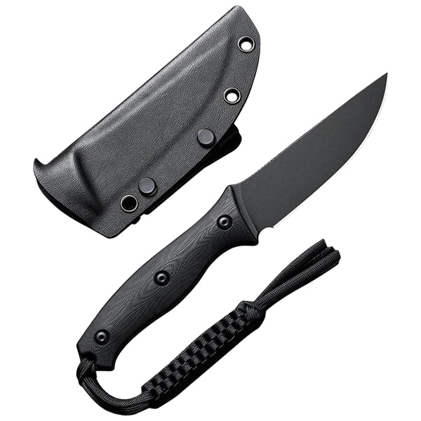 Nóż Civivi Stormridge Black Stonewashed Nitro-V G10 - Black