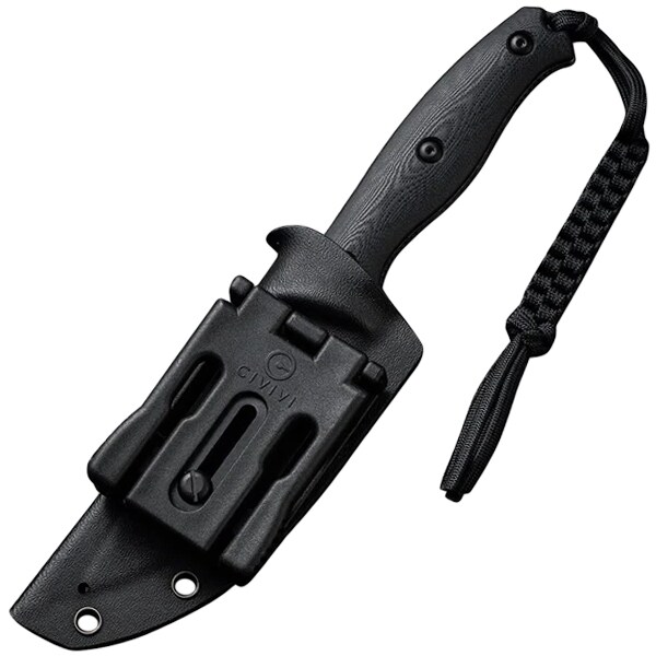 Nóż Civivi Stormridge Black Stonewashed Nitro-V G10 - Black
