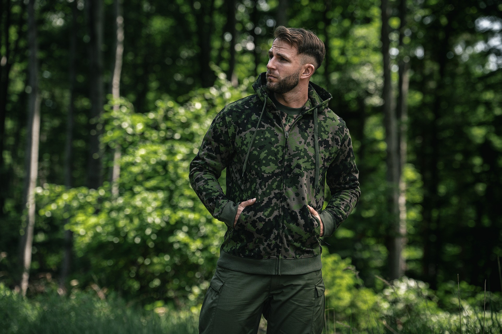 Bluza MFH Jogger - M05 Finnish Camo