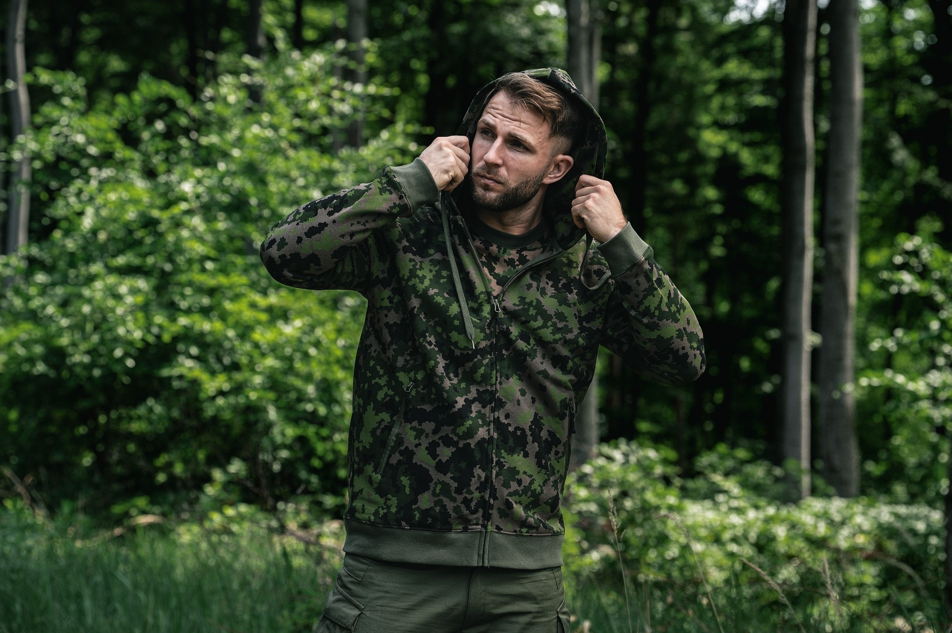 Bluza MFH Jogger - M05 Finnish Camo