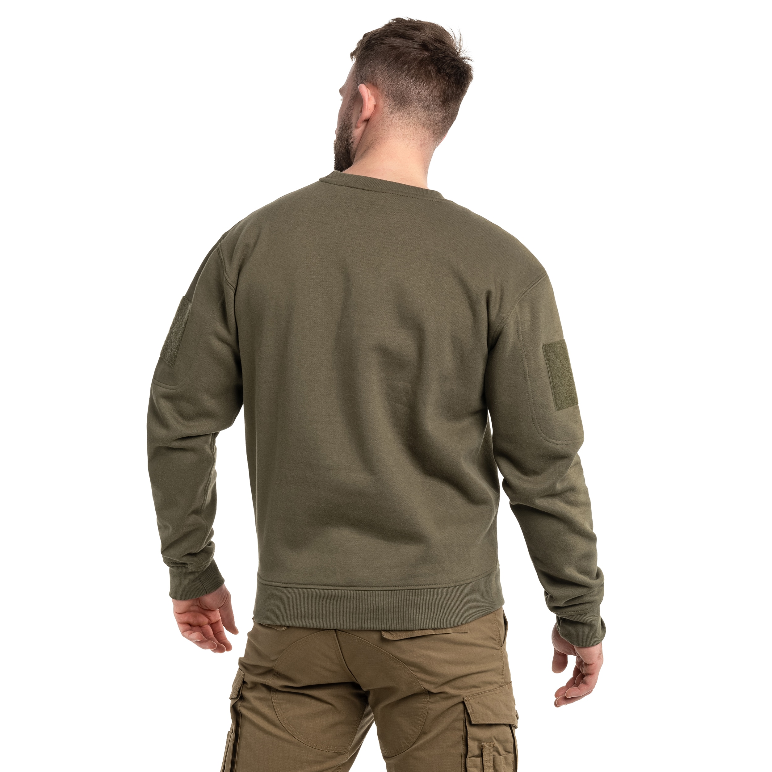 Bluza Mil-Tec Tactical Sweatshirt Round Neck - Ranger Green