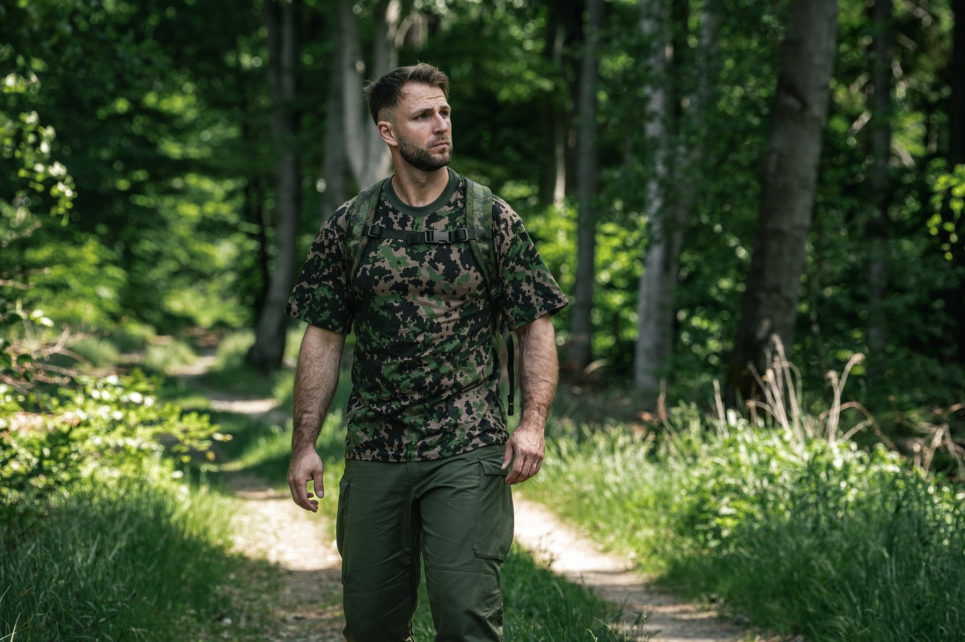 MFH T-shirt - M05 Finnish Camo