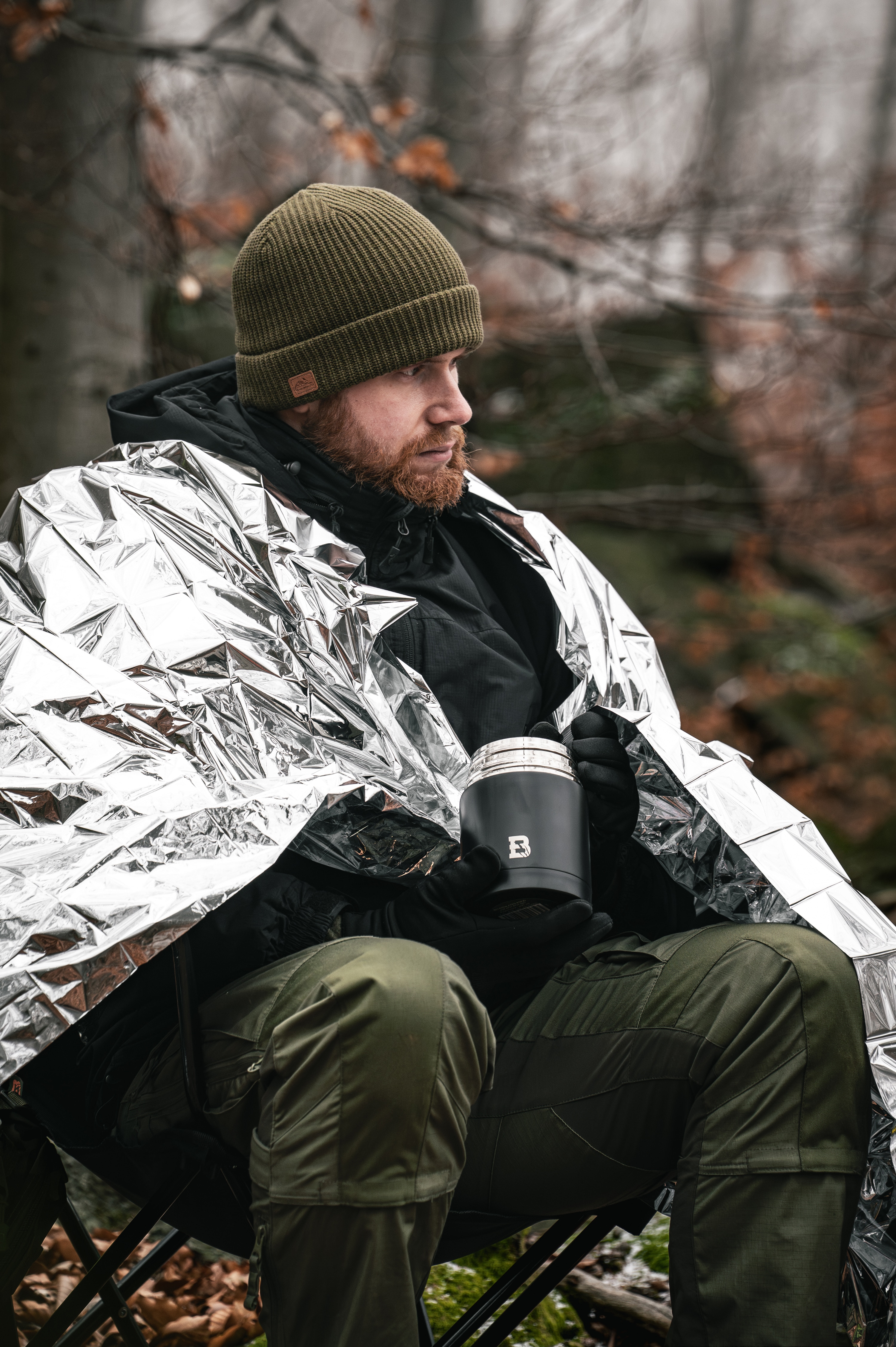 Термос для їжі Badger Outdoor 600 мл - Black