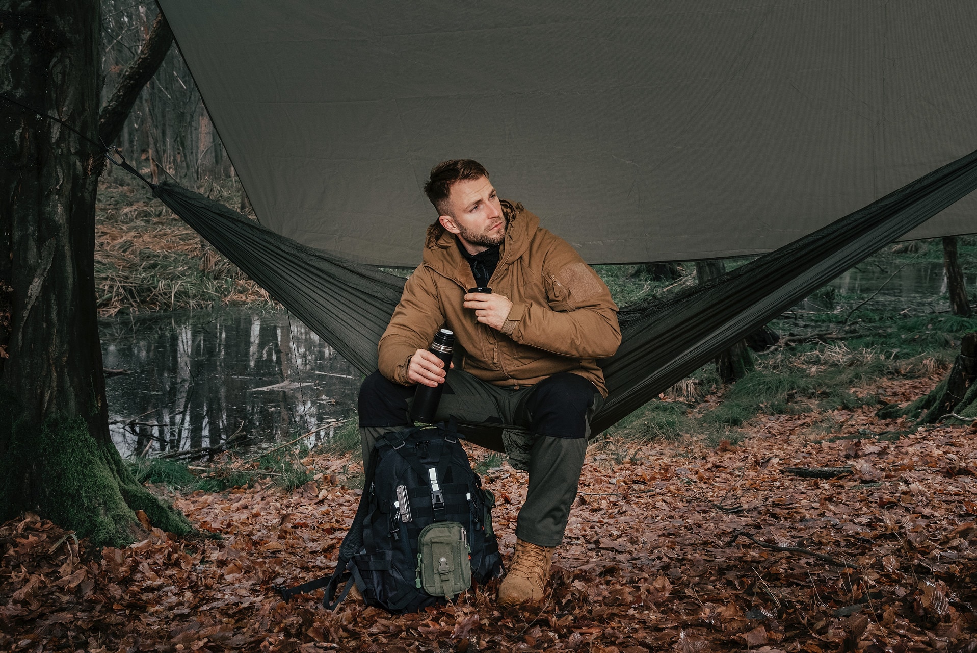 Термос Badger Outdoor Liquid 500 мл - Black