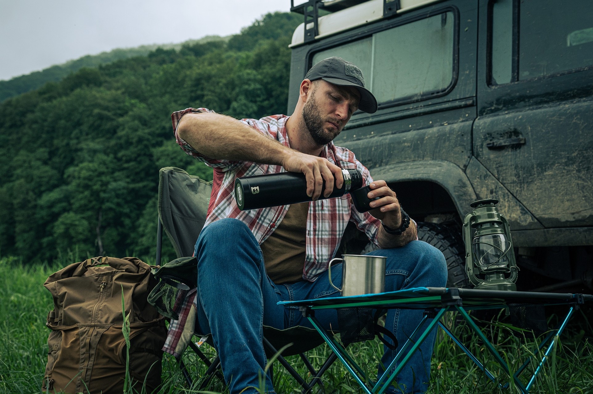 Термос Badger Outdoor Liquid 750 мл - Black