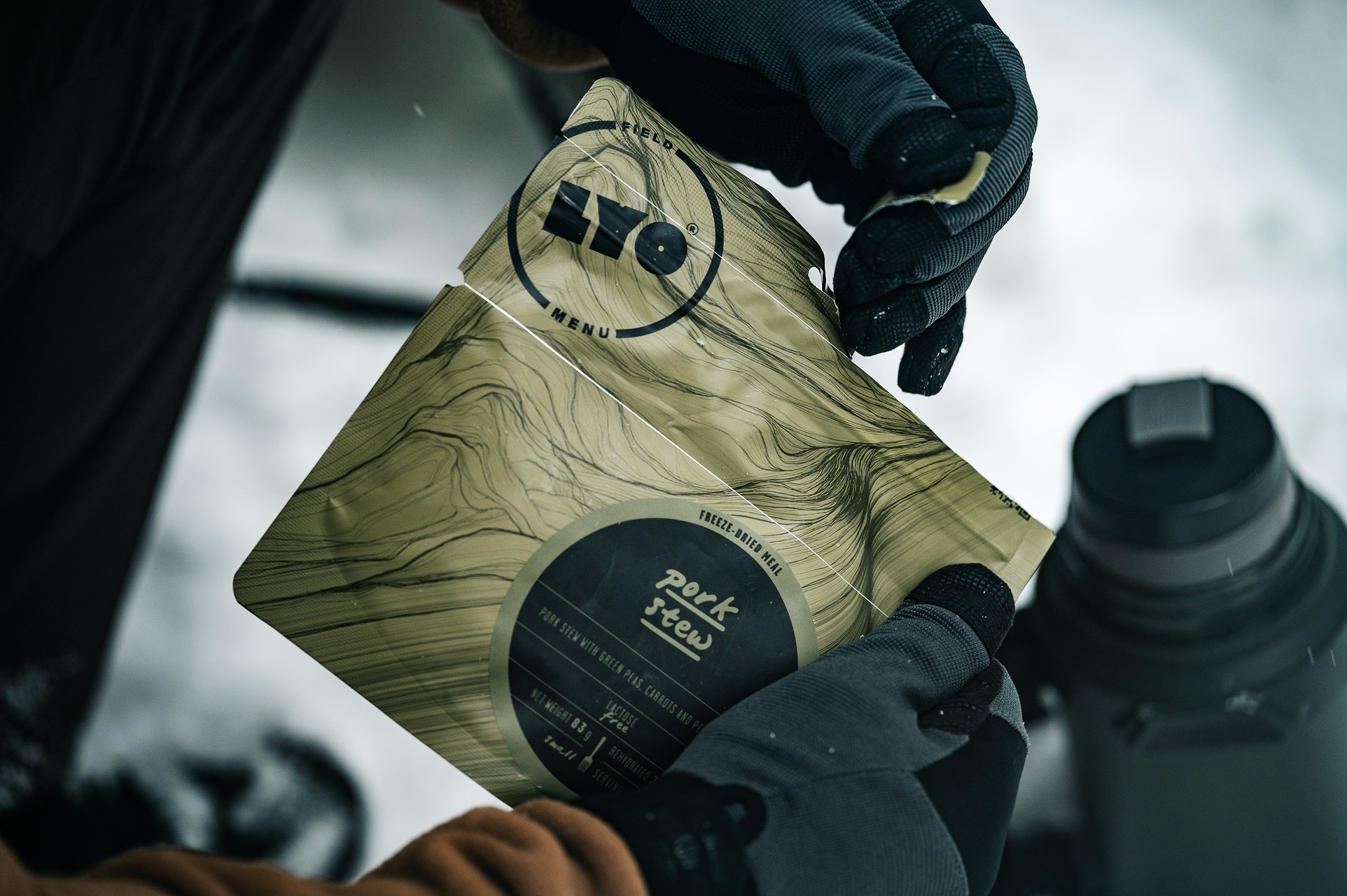 Żywność liofilizowana LYOFOOD Field Gulasz wieprzowy z kaszą 83 g/331 kcal