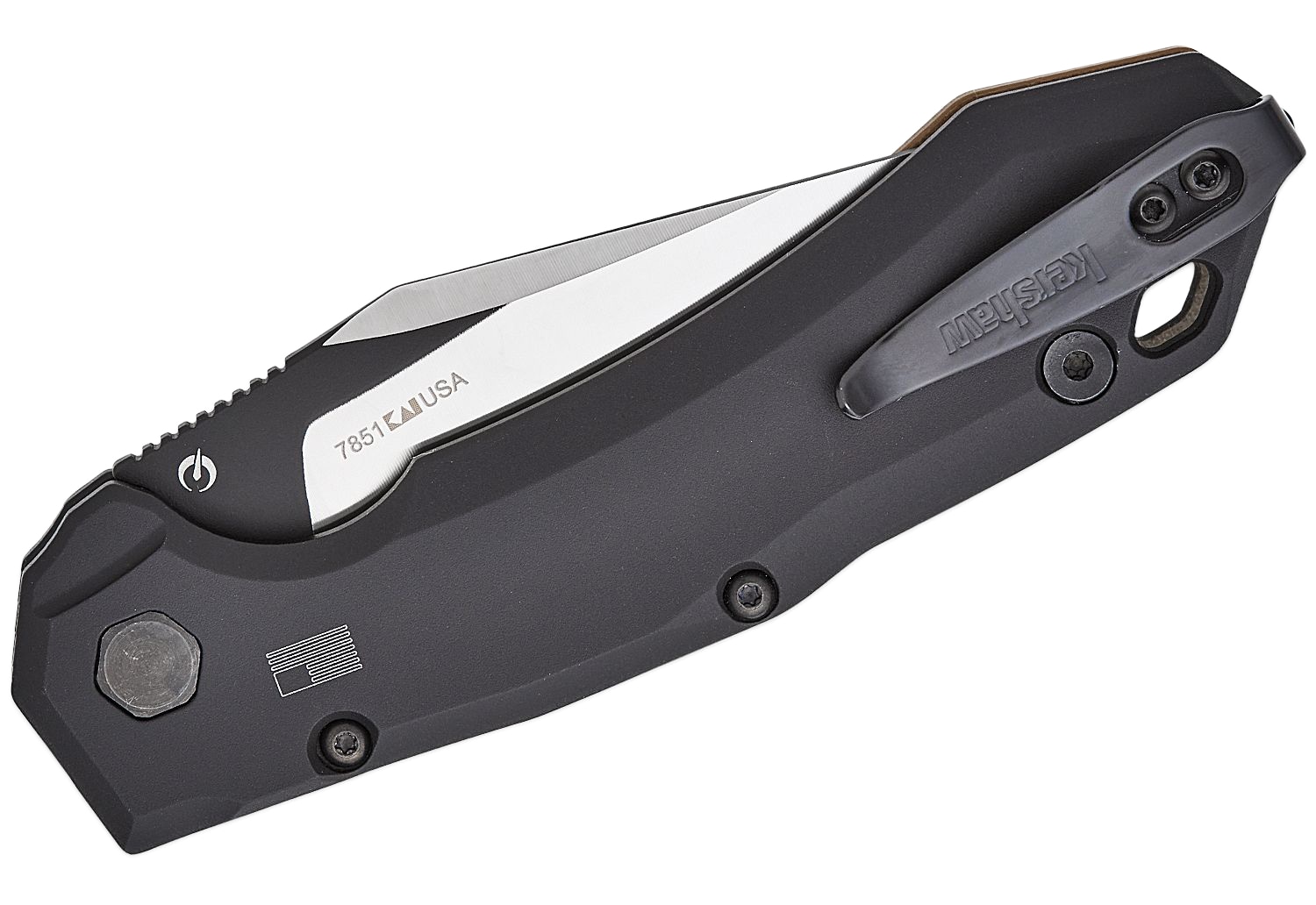 Nóż sprężynowy Kershaw Launch 19 - Black/Earth Brown