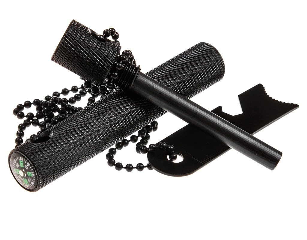 Termos obiadowy Badger Outdoor Food Jar Hot Pot 750 ml + niezbędnik + menażka + krzesiwo  - zestaw