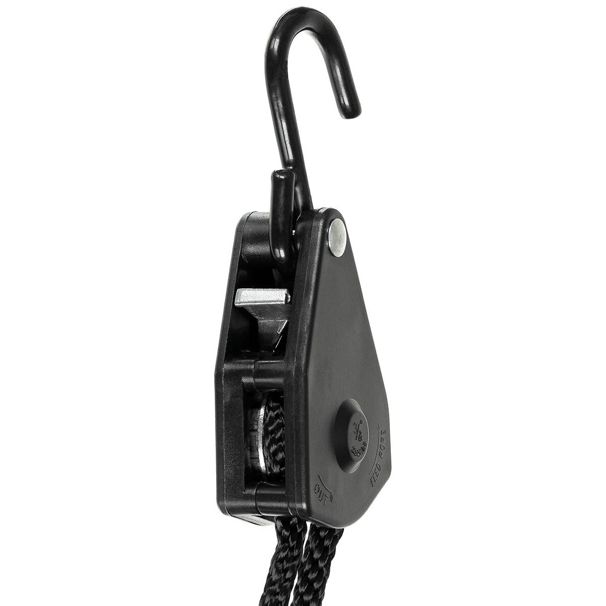 Linka napinająca MFH Ratchet Tie Down 9 mm x 2 m - Black