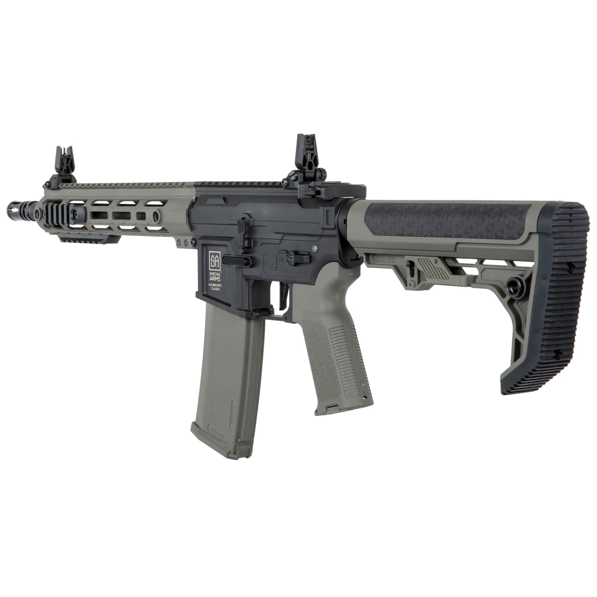 Штурмова гвинтівка AEG Specna Arms SA-F05-RL Flex Light Ops Stock/New Receiver HAL ETU - Olive
