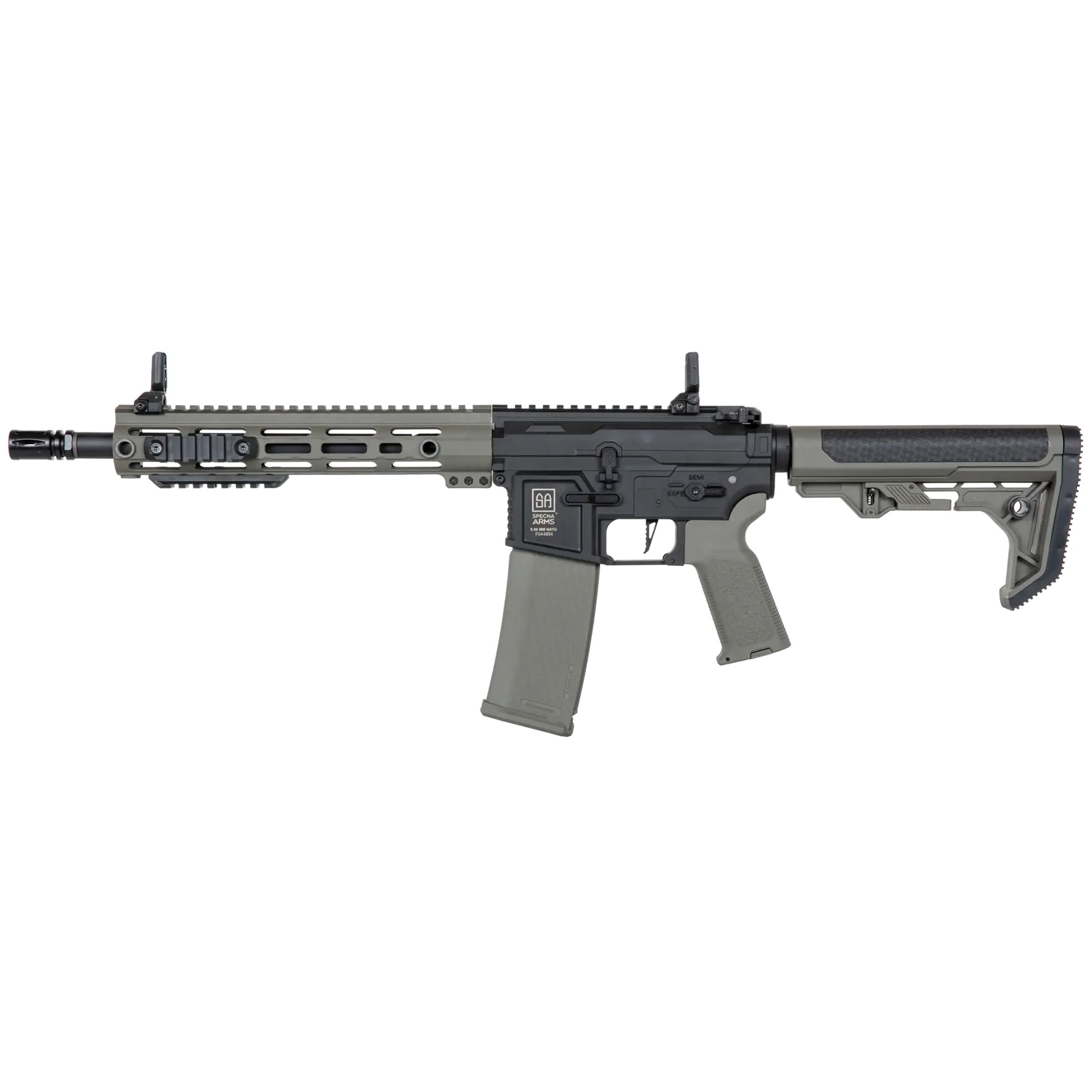 Штурмова гвинтівка AEG Specna Arms SA-F05-RL Flex Light Ops Stock/New Receiver HAL ETU - Olive