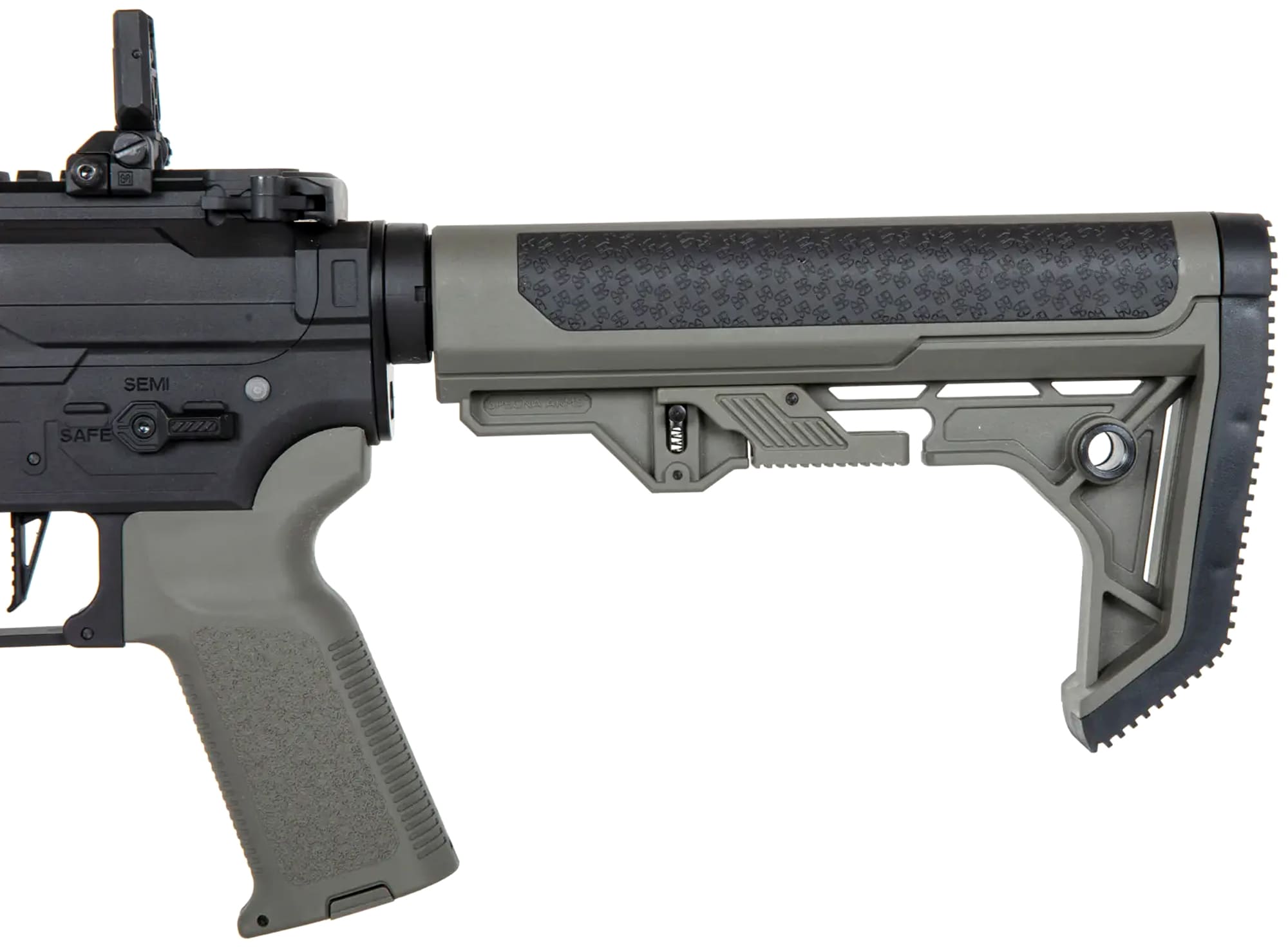 Штурмова гвинтівка AEG Specna Arms SA-F05-RL Flex Light Ops Stock/New Receiver HAL ETU - Olive
