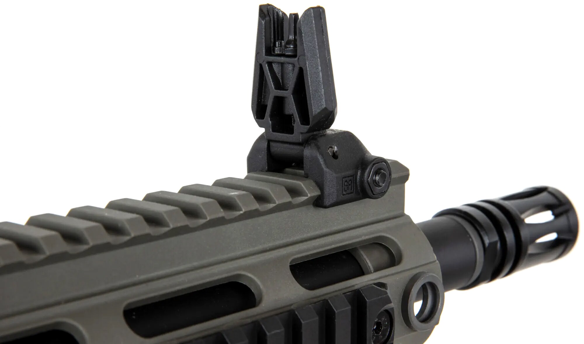 Штурмова гвинтівка AEG Specna Arms SA-F05-RL Flex Light Ops Stock/New Receiver HAL ETU - Olive