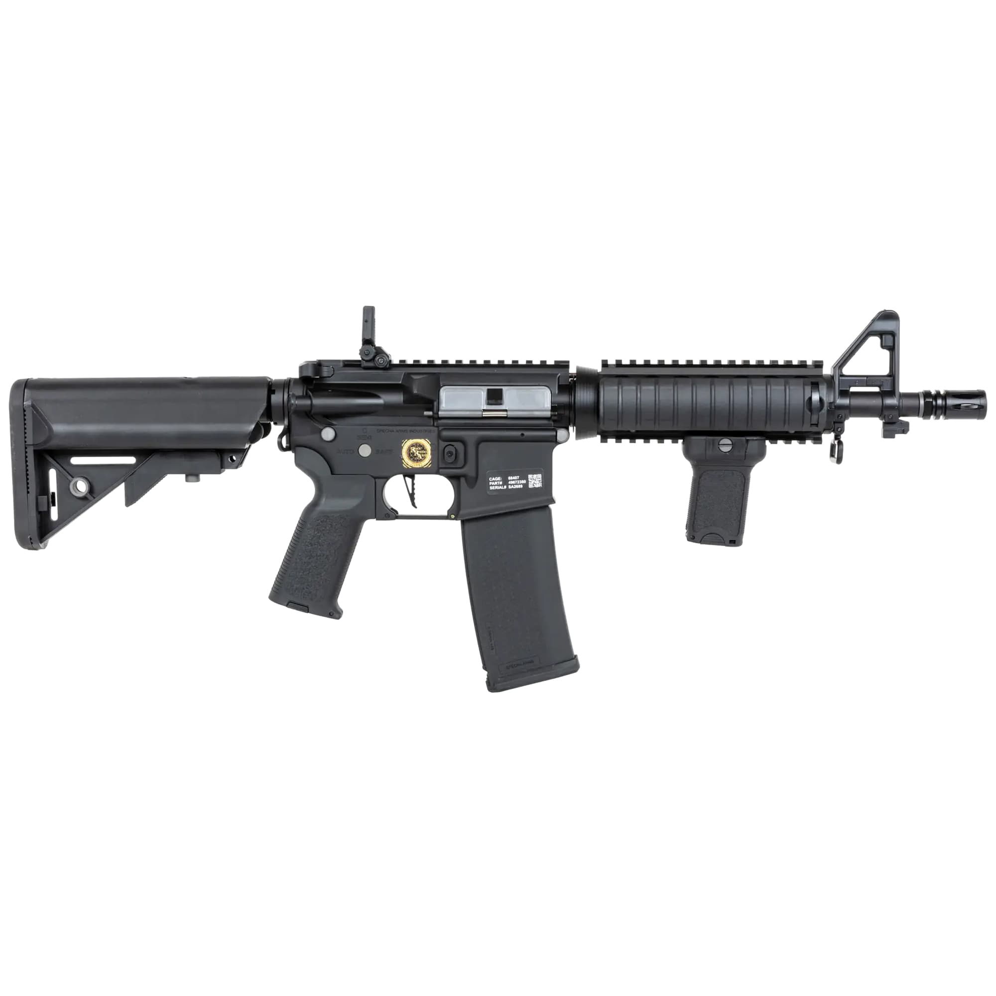 Karabinek szturmowy AEG Specna Arms RRA SA-E04 Edge HAL ETU - Black