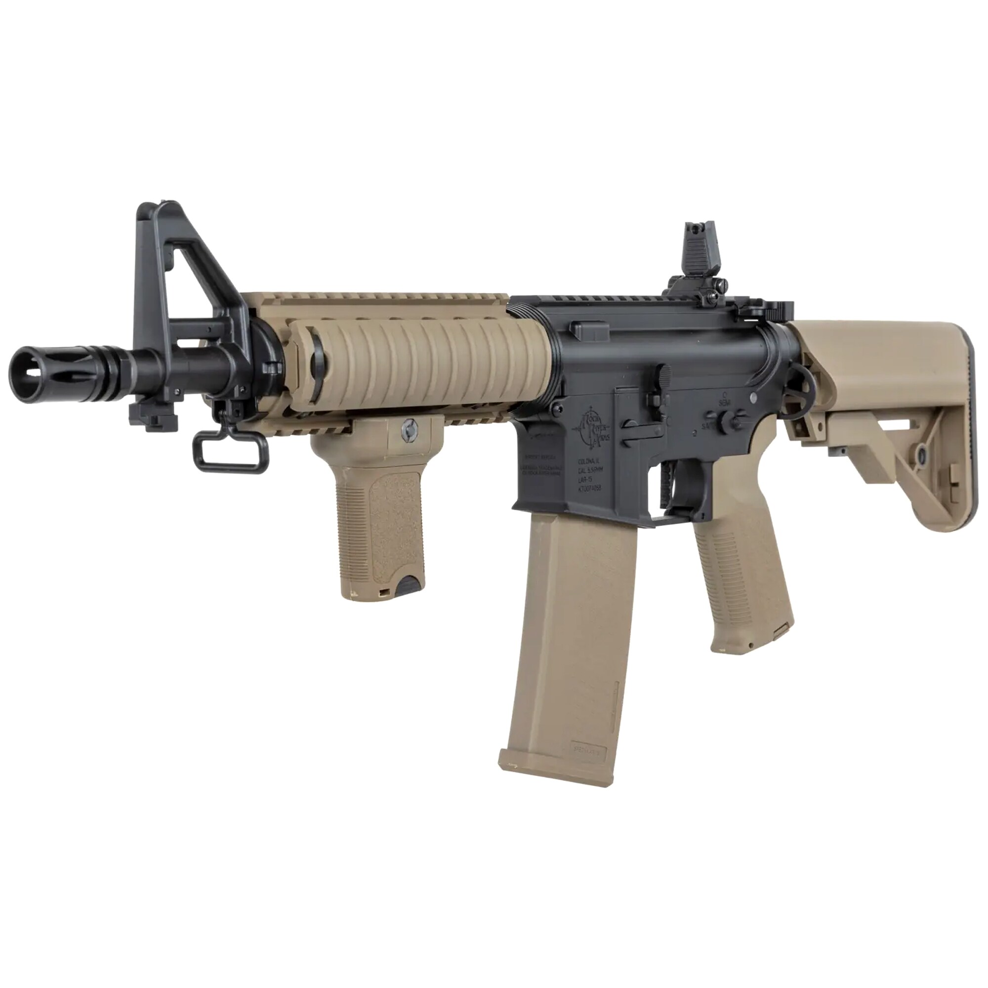 Karabinek szturmowy AEG Specna Arms RRA SA-E04 Edge HAL ETU - Half-Tan