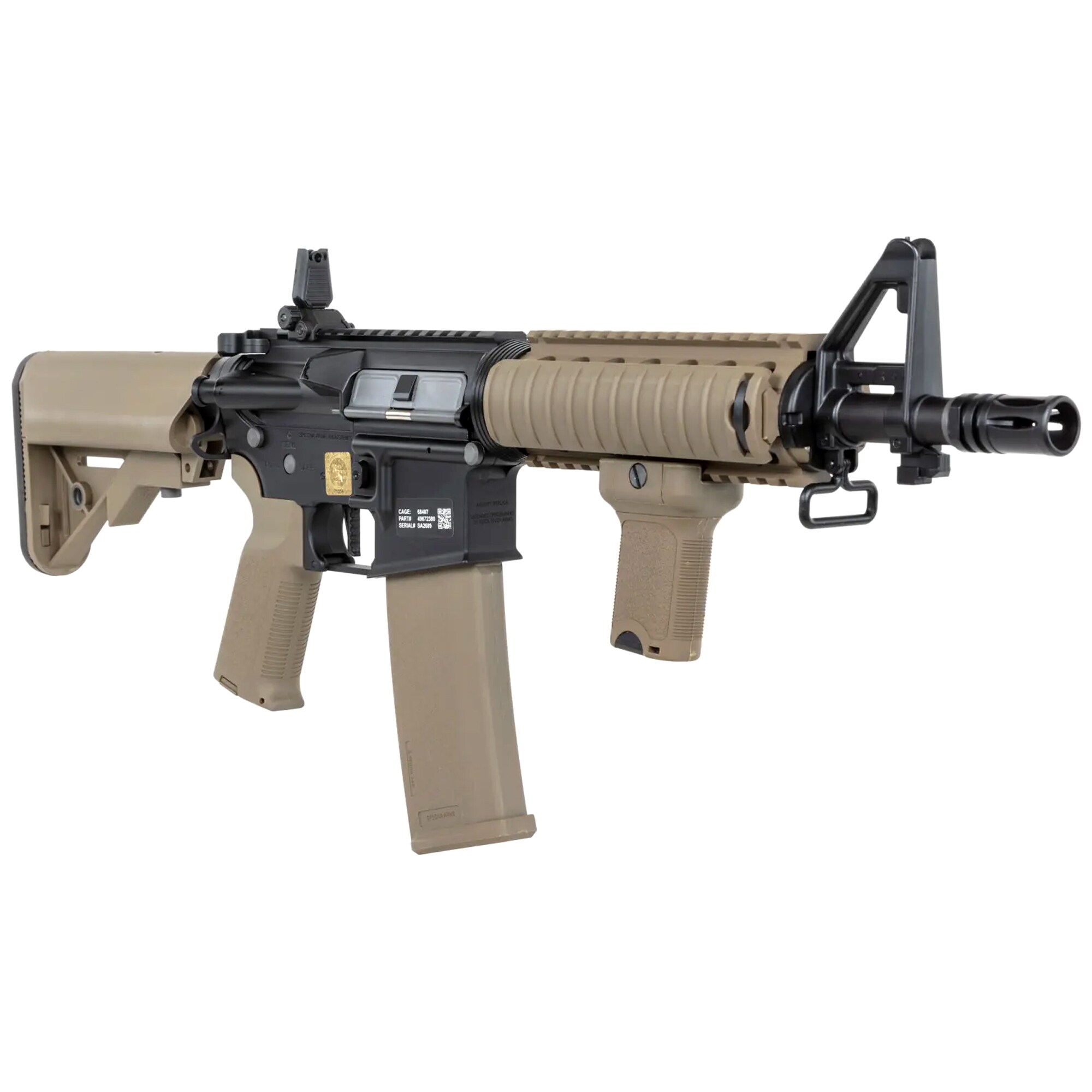 Karabinek szturmowy AEG Specna Arms RRA SA-E04 Edge HAL ETU - Half-Tan
