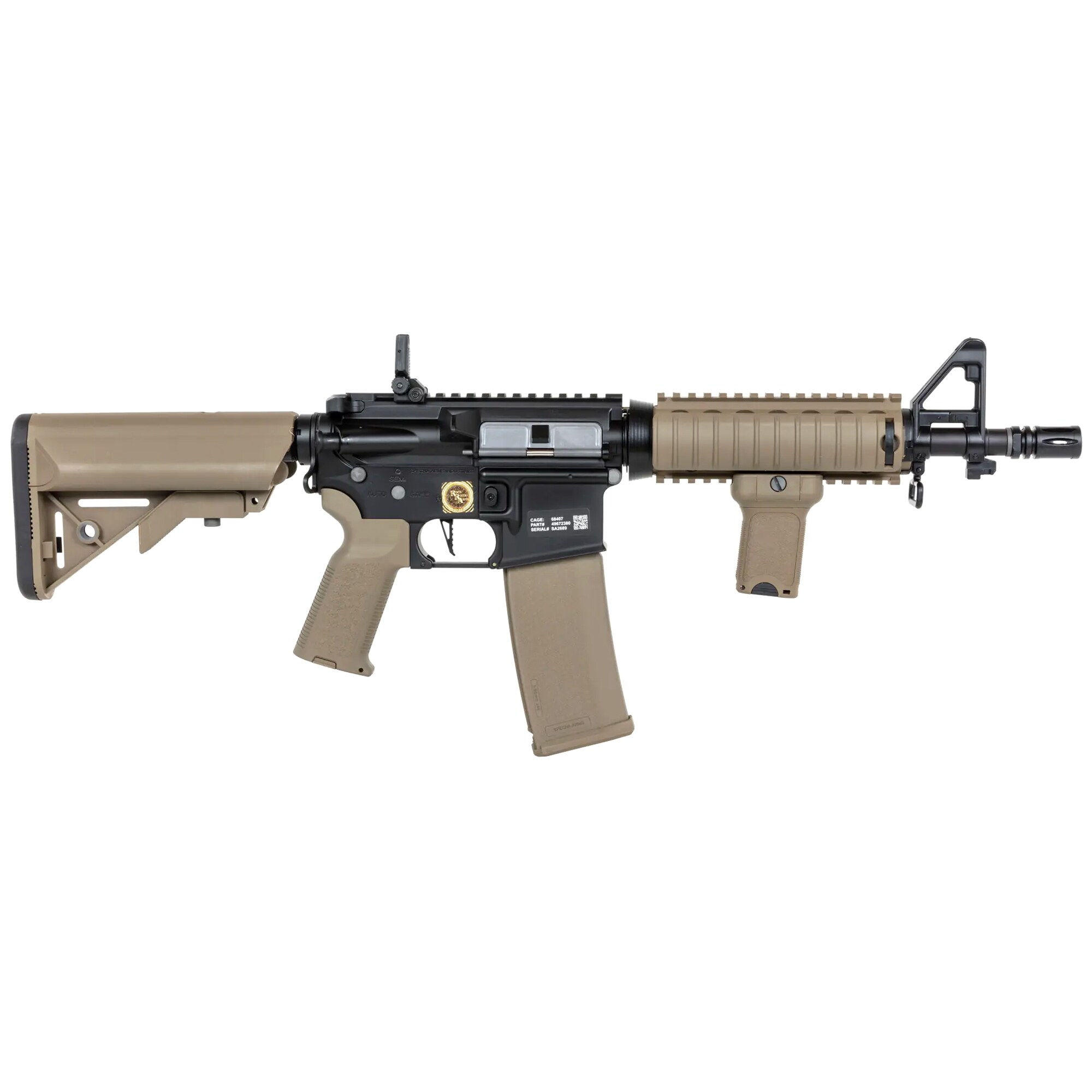 Karabinek szturmowy AEG Specna Arms RRA SA-E04 Edge HAL ETU - Half-Tan