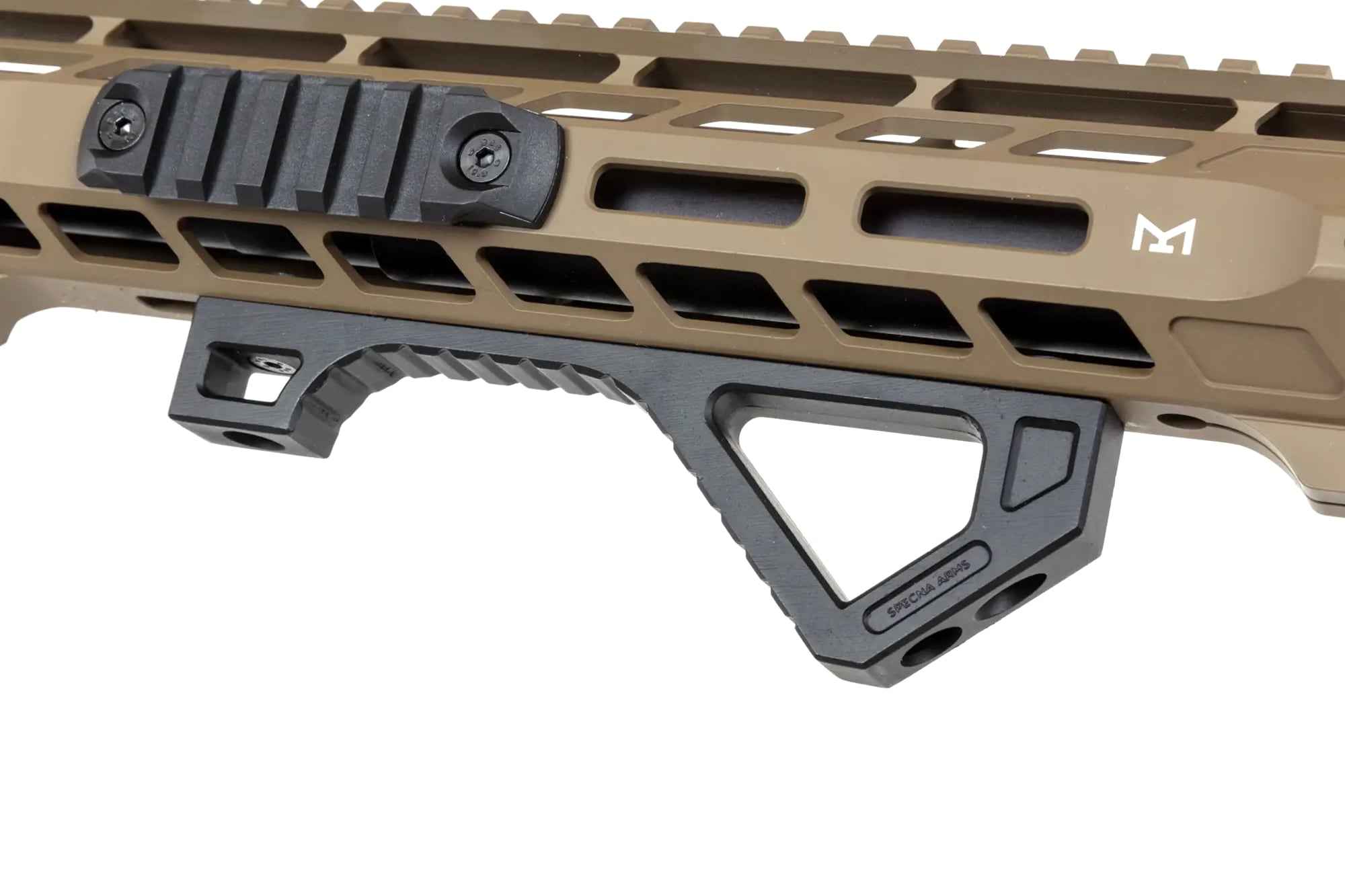 Karabinek szturmowy ASG Specna Arms SA-E14-H Havy Ops Stock Edge HAL ETU - Half-Tan