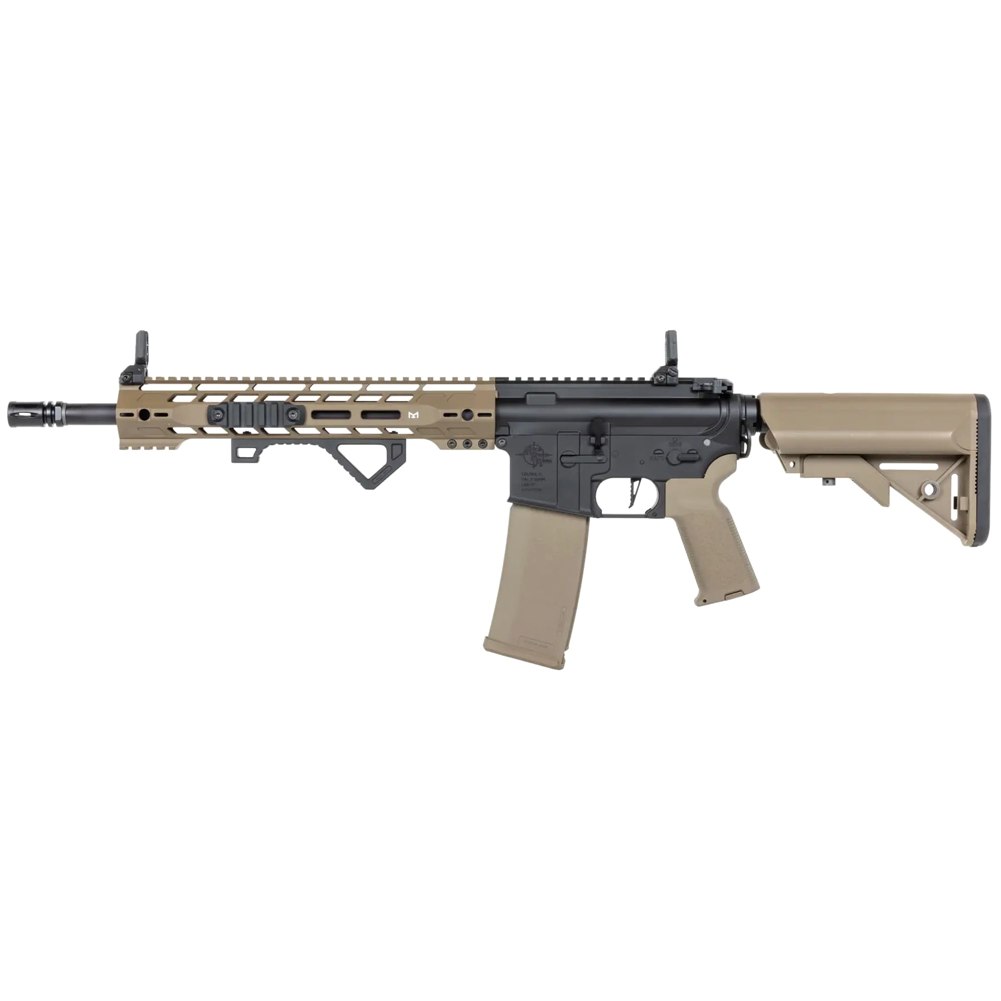 Karabinek szturmowy ASG Specna Arms SA-E14-H Havy Ops Stock Edge HAL ETU - Half-Tan