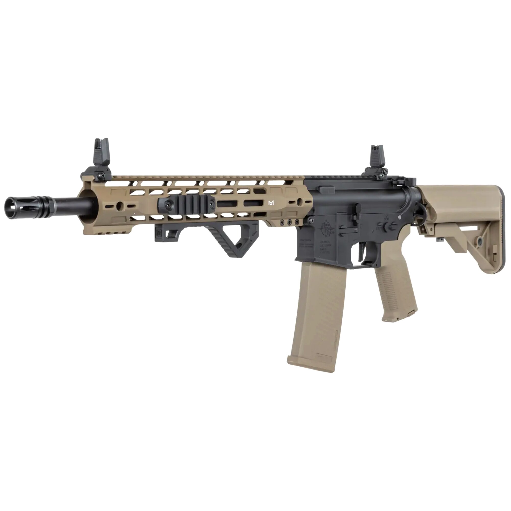 Karabinek szturmowy ASG Specna Arms SA-E14-H Havy Ops Stock Edge HAL ETU - Half-Tan