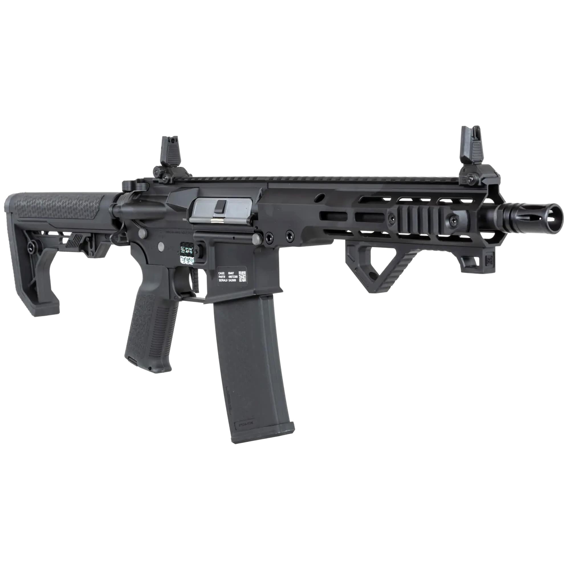 Karabinek szturmowy ASG Specna Arms SA-E23 Edge Light Ops Stock HAL ETU - Black