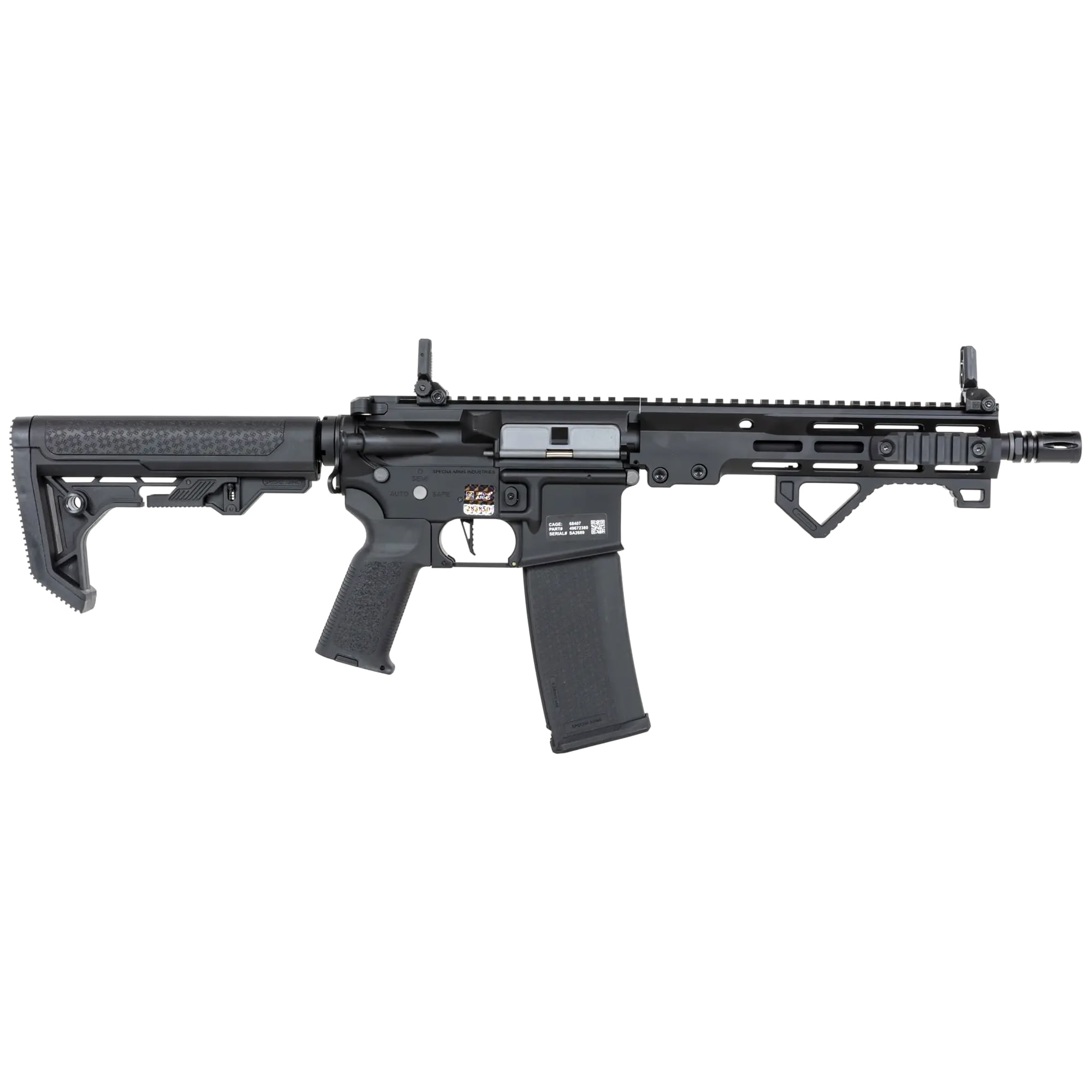 Karabinek szturmowy ASG Specna Arms SA-E23 Edge Light Ops Stock HAL ETU - Black