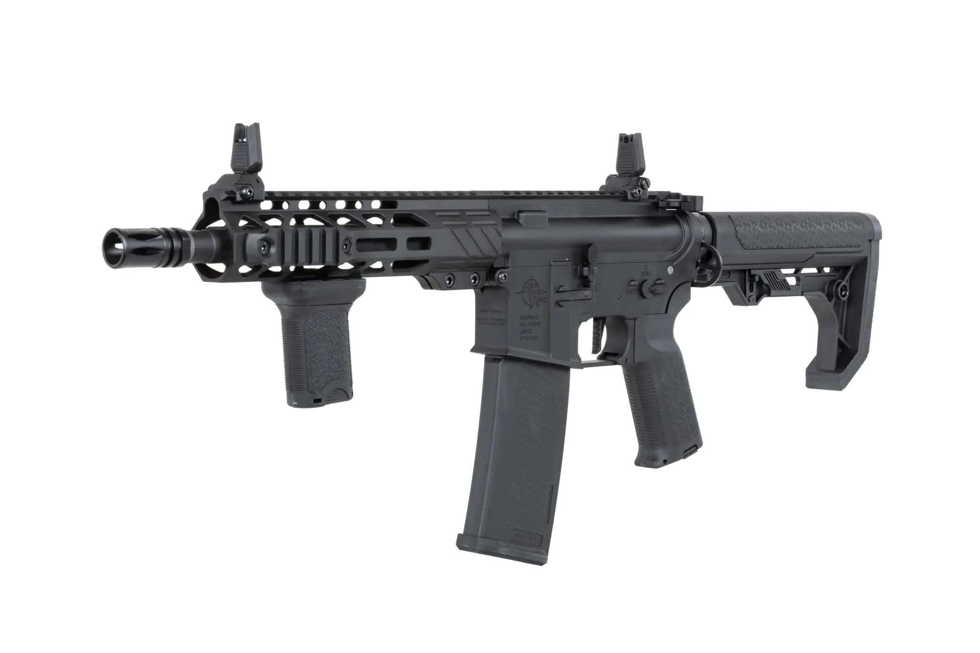 Karabinek szturmowy AEG Specna Arms SA-E25-L EDGE Light Ops Stock HAL ETU - Black