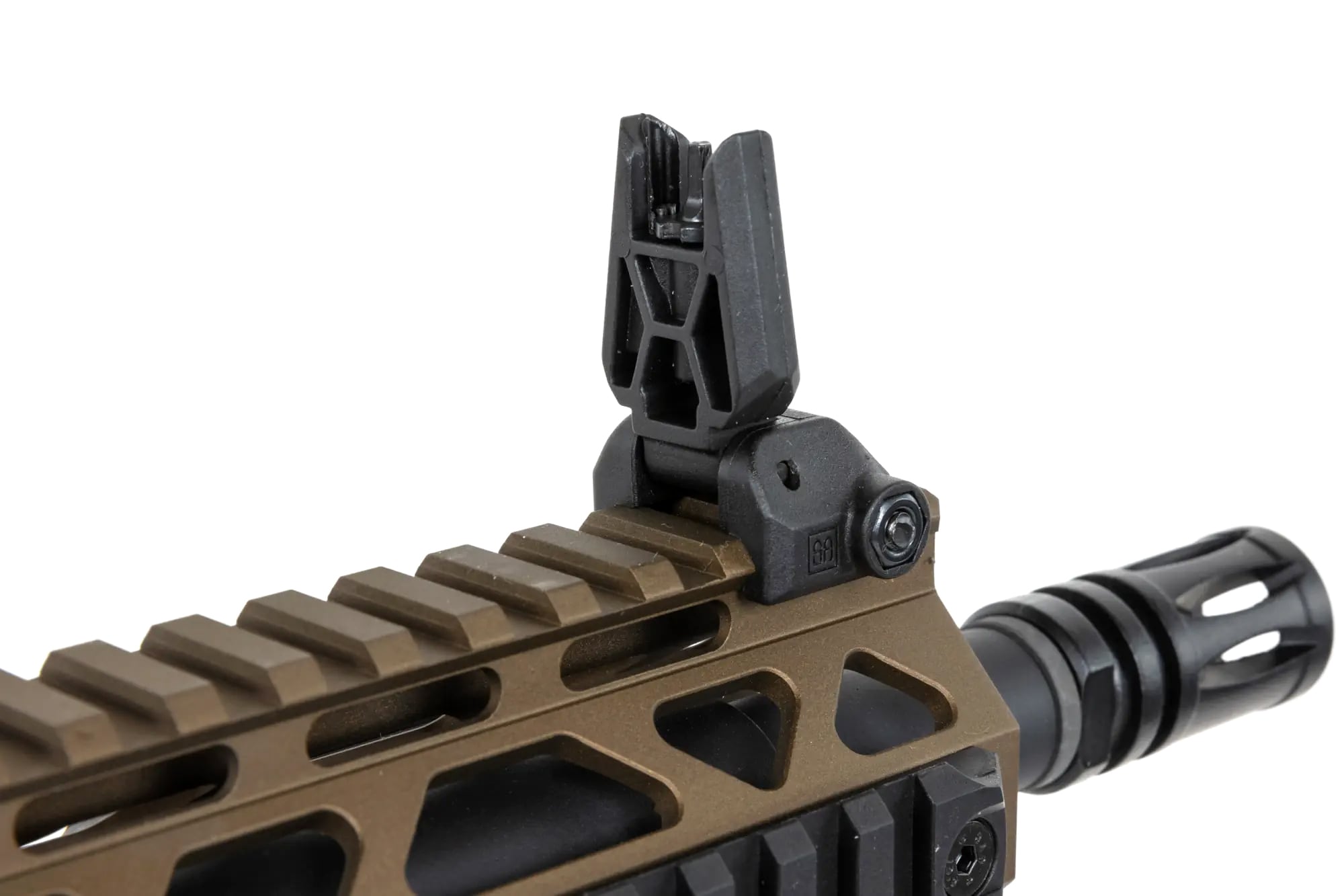 Karabinek szturmowy AEG Specna Arms SA-E25-L EDGE Light Ops Stock HAL ETU - Chaos Bronze